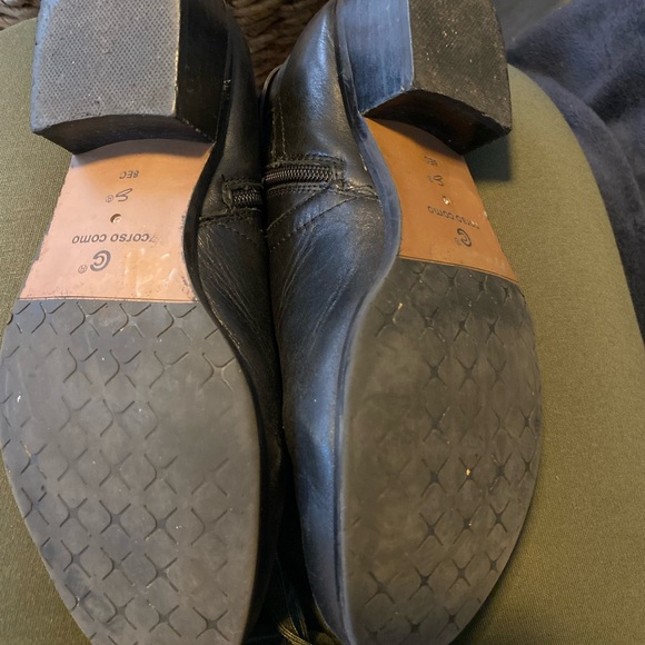 Corso Como Tall Riding Boots - Baylee Extended Calf. Black. Size 8. See photos. - Picture 6 of 8